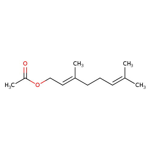 Neryl acetate, C12H20O2